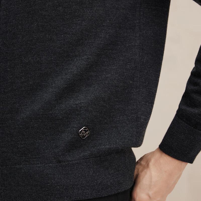 EMZ Men's Wool Cardigan Sweater Jacket