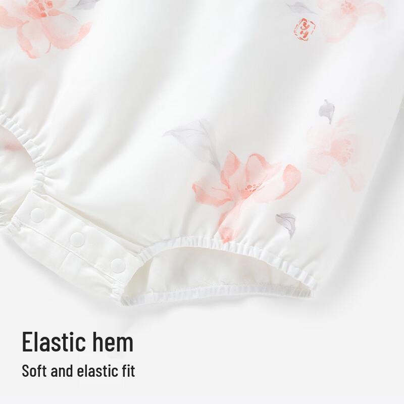 YEEHOO Baby Girl Chinese Style Sleeveless Romper