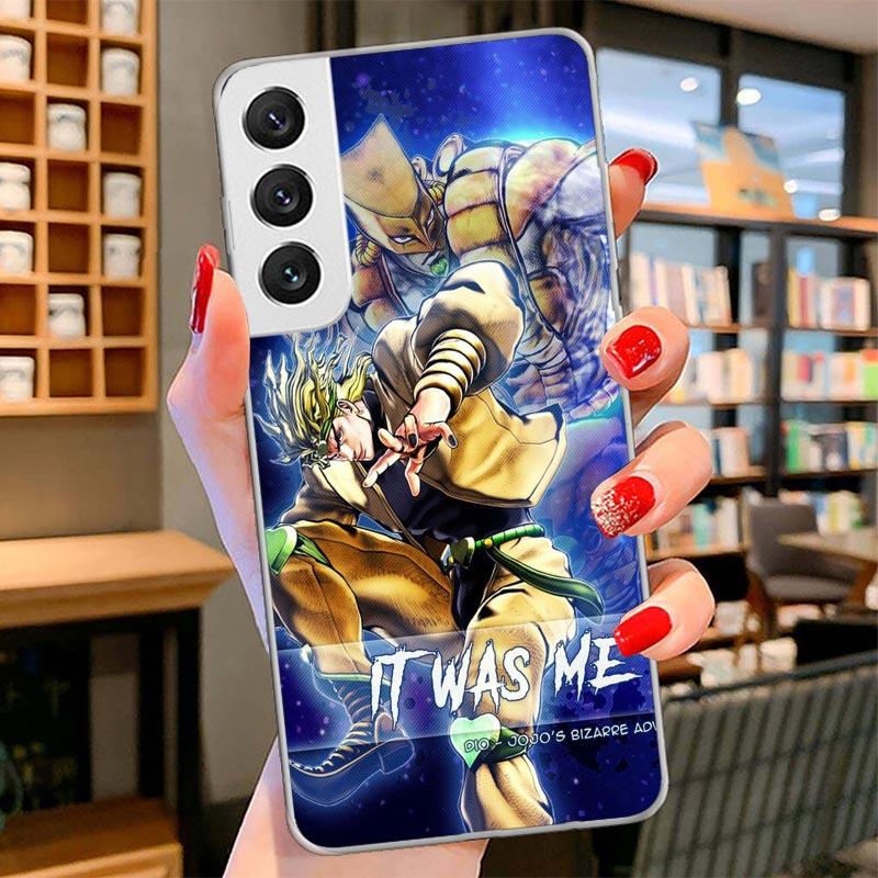 JoJo Bizarre Adventure Dio Cover Phone Case For Samsung Galaxy S26 S25 Edge S24 Ultra S23 S22 Plus S21 S20 FE Soft Fundas Shell