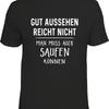 Unisexs Sayings T Shirt Look Good And Drink Funny Gifts For Unisex