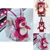 Plush Lotso Backpack For Girls With Durable Nylon Material And Carrying Comfort