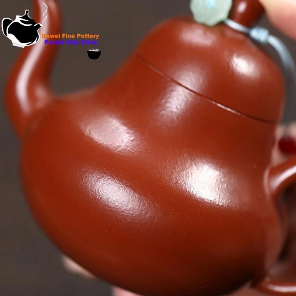 Yixing purple clay teapot raw ore small coal kiln Zhu Ni Meng Chen Si Ting teapot Kung Fu Chinese tea set