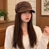 Wind Resistant Ruched Equestrian Hat Japanese Minimalist Hat  Literary Artistic Styling