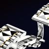 VA VA VOOM Fine Steel Belt Men's Watch Hollow Watch European and American Business Simple Quartz Waterproof Watch