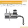 UXCELL Fuel Pressure Regulator for Subaru Legacy 1992-1995 No.22668AA020 Metal 1 Pc