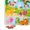 Montessori Jigsaw Puzzle Early Learning Building for Children Toddler Birthday Gifts