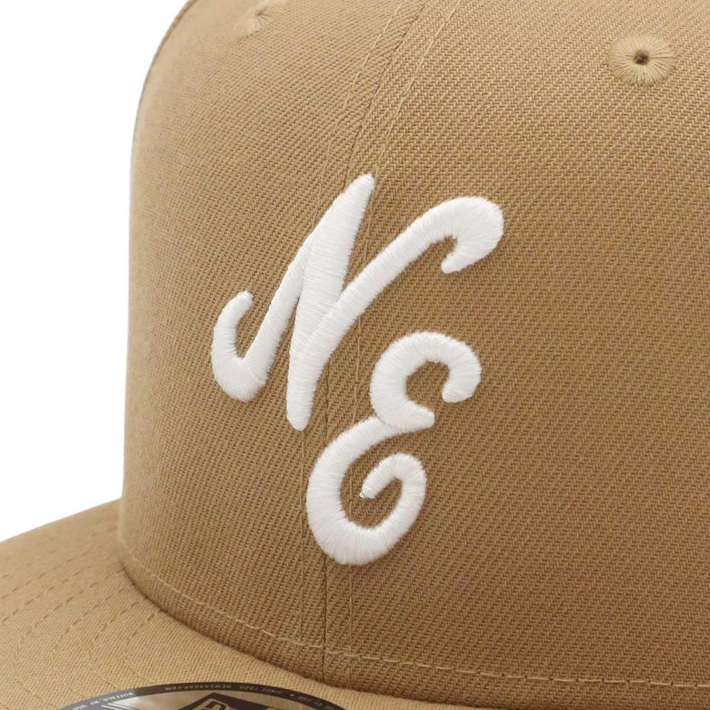 New Era 9FIFTY NE Logo Khaki Cap ML 950 NELOGO KHA WHI 25J