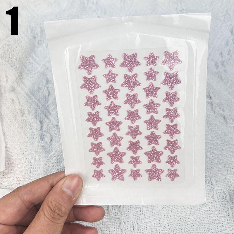 40Pcs Shining Star Pimple Patch Acne Colorful Invisible Acne Removal Skin Care Stickers Concealer Face Spot Beauty Makeup