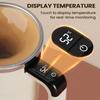 Temperature Display Automatic Stirring Cup 400ml Capacity Electric Coffee Mug  Coffee Tea