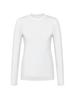 Wide Angle To Summer Round Neck Base Layer L_Snow White