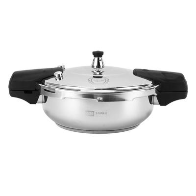 Schnellkochtopf mit Sicherheitsventil 80KPA Schnelle Wärmeleitung Edelstahl Schnellkochtopf für