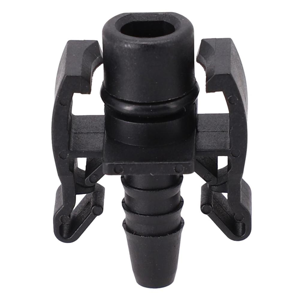 10Pc Car Expansion Water Tank Water Hose Straight Connect Connector Accessory Expansion Tank Return Hose Connector