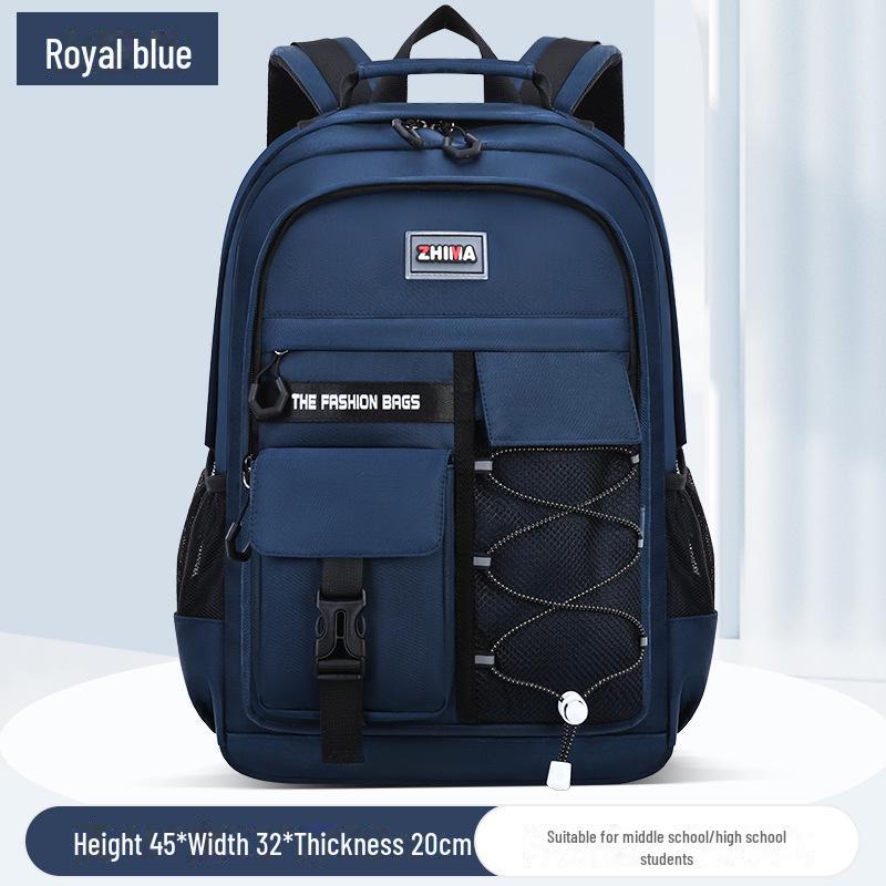 Trendy, Large-Capacity School Backpack for Teens – Stylish, Versatile, and Lightweight for Commuters