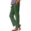 Women's Casual And Fashionable Color Loose Pants With Pocketes