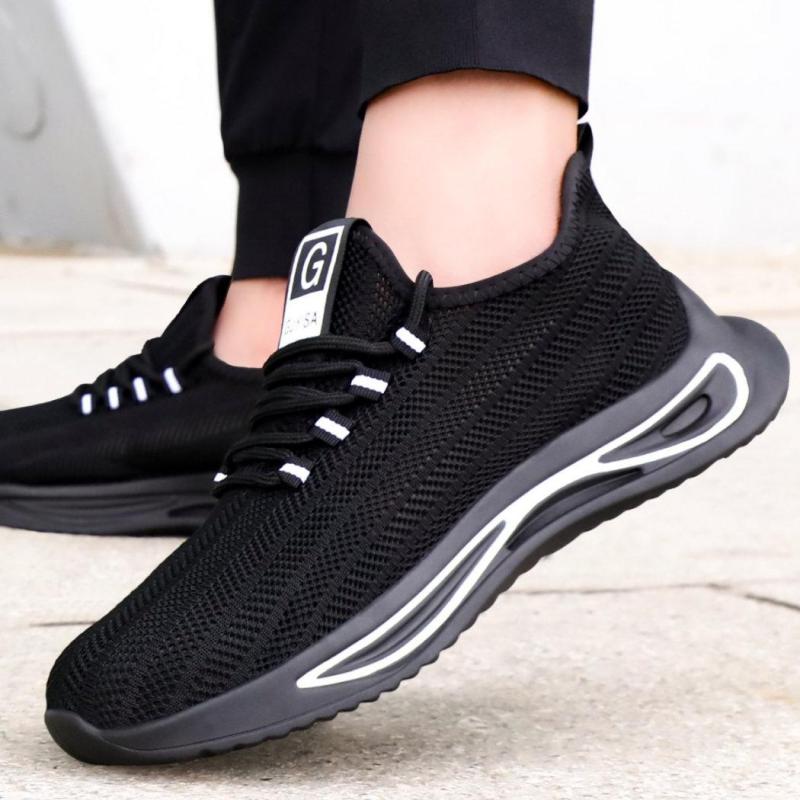 Fashion Summer Safety Shoes Men Steel Toe Sneakers Breathable Work Shoes Man Safety Sneakers for Men Work Protective Sneakers