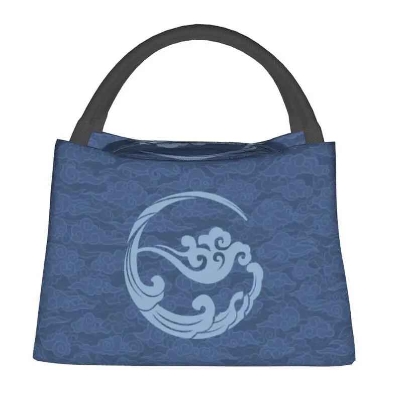 The Untamed WangXian Bunny Insulated Lunch Bag for School Office Mo Dao Zu Shi Portable Cooler Thermal Bento Box Women