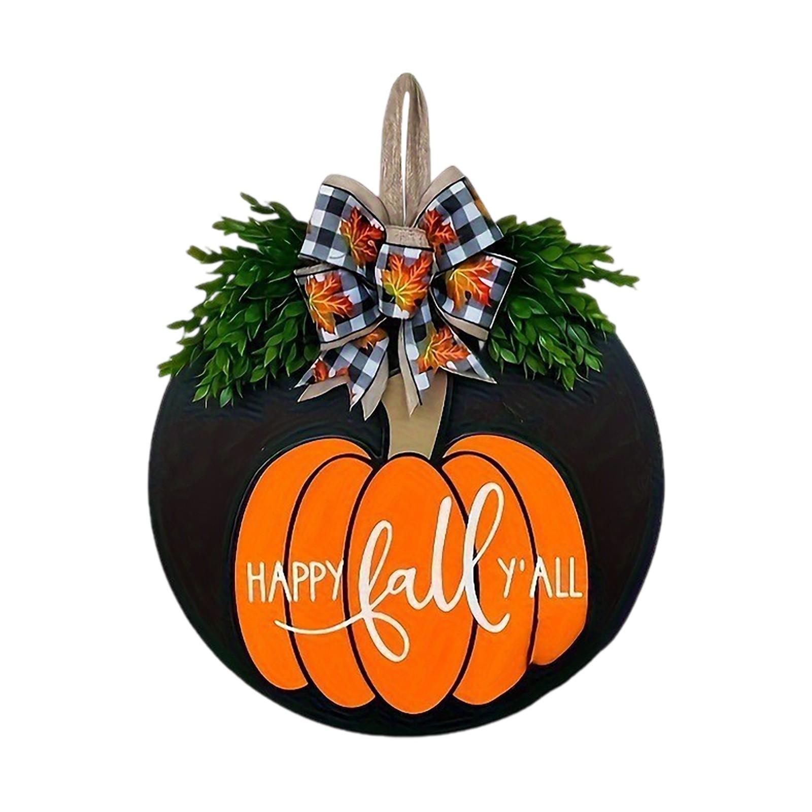 

Хэллоуин Дверная табличка Добро пожаловать Подвесные украшения, DIY Украшения для вечеринки на Хэллоуин, Подарки для друзей и семьи One Size