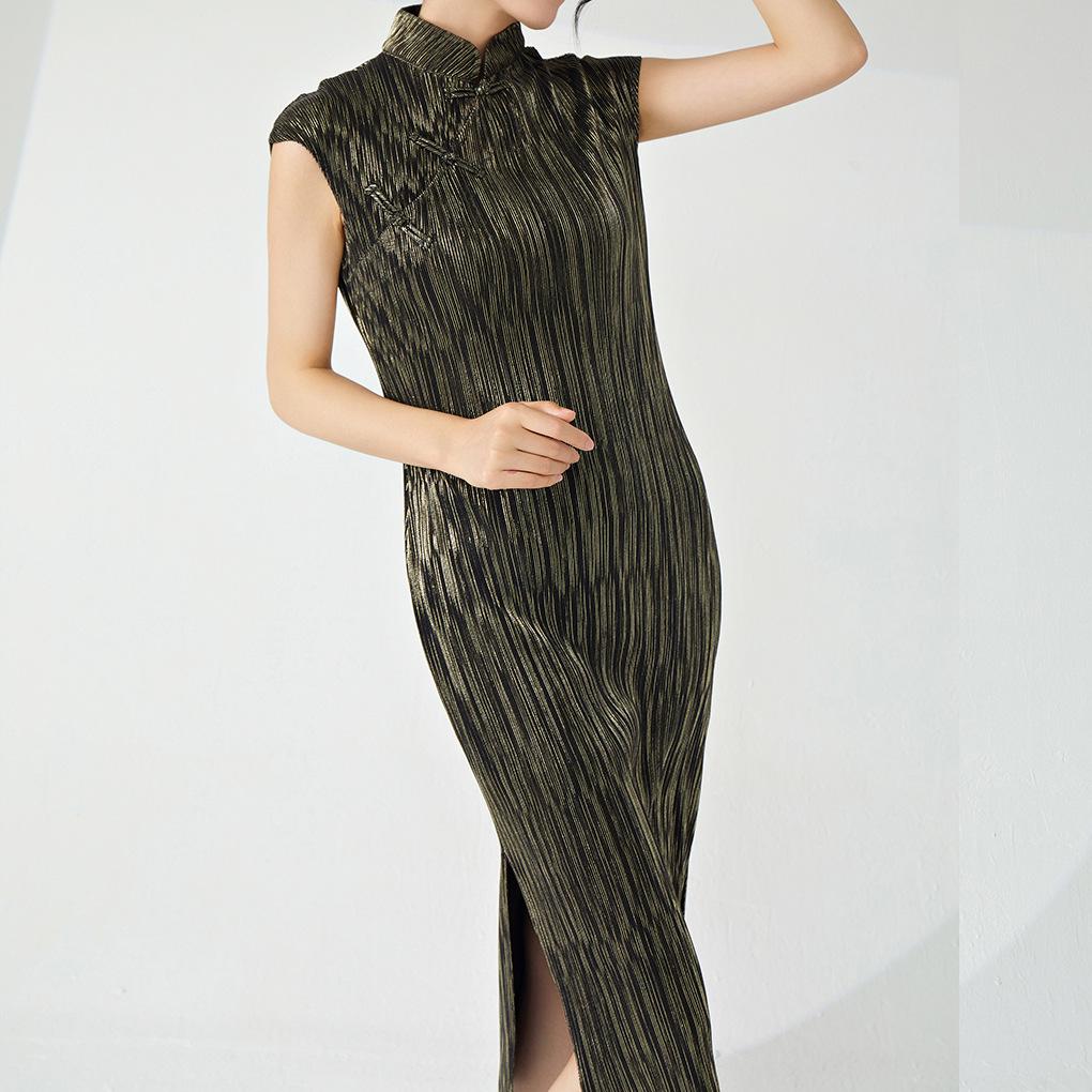 Elegant Versatile Cheongsam: New Chinese Style Summer Dress for Women