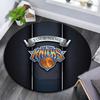 Custom Name New York Knicks2 Round Area Rug,Carpet Rug for Living Room Bedroom Sofa Playroom Decor,Non-slip Floor Mat