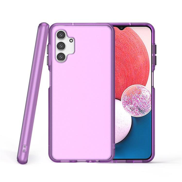 For Galaxy Samsung A11 Mobile Phone Case Translucent TPU + PC Matte Anti-drop Skin-friendly Protective Case Hard Case