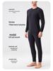 Lenzing Modal Herren Herbst Baselayer Set - Slim Fit Langarm & Hose