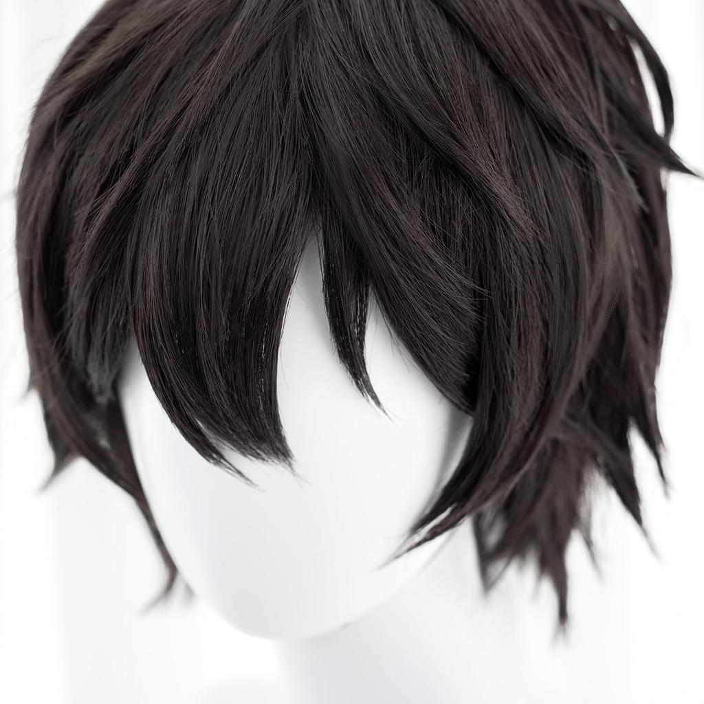 High-quality Dan Heng Cosplay Wig, Dan Heng Anime Style, Heat-resistant, Perfect for Parties, Events, and Costumes. Includes Wig Net. New