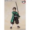 TAMASHII NATIONS S.H.Figuarts Demon Slayer: Kimetsu No Yaiba Tanjiro Kamado, Approximately 140mm, PVC & ABS Painted Action Figure