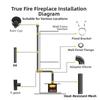 90° Elbow Pipe Stainless Steel For Flexible Fireplace Setup Scalable Flexible Ventilation Tube For Kitchen Extractor