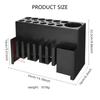 Hair Scissors Storage Rack Hairdresser Tool Holder Anti Slip Design Multi Slot Scissors Box Organizer