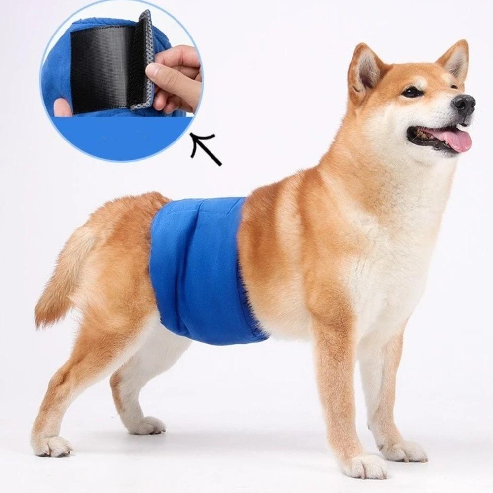 Breathable Dog Physiological Pants Washable High Absorbing Male Dog Diapers Leak-proof Comfortable Pet Underwear Heat Season