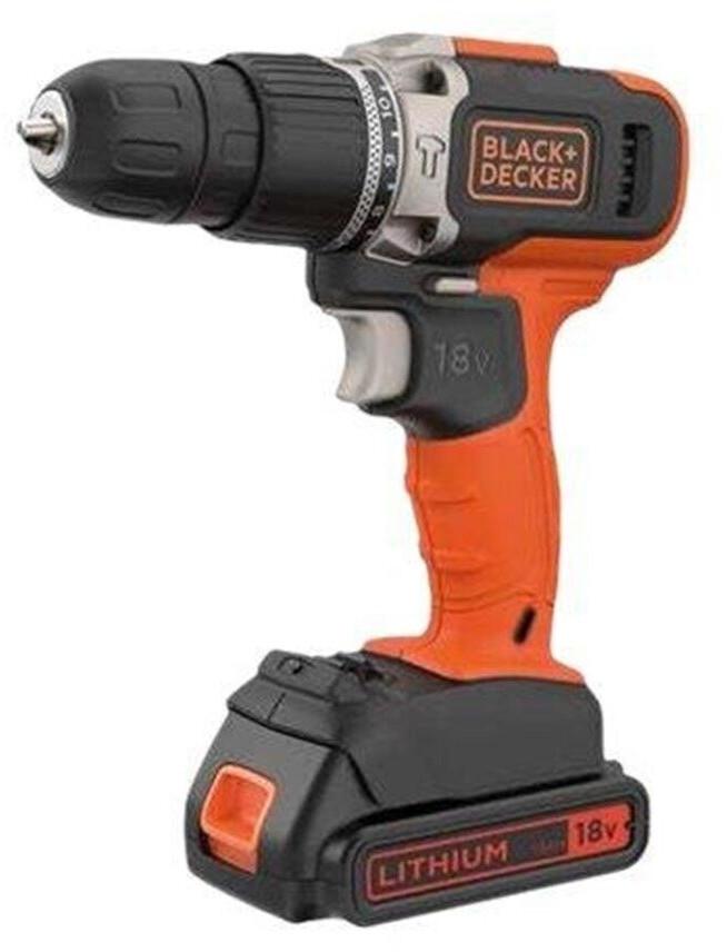 Ударный шуруповёрт Black & Decker BCD003C2K-QW с 2x1,3Ah Akkus
