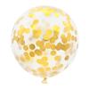 10pcs 12inch Glitter Confetti Latex Balloons Clear Transparent Ball Baby Shower Birthdy Party Wedding Decoration Air Globos