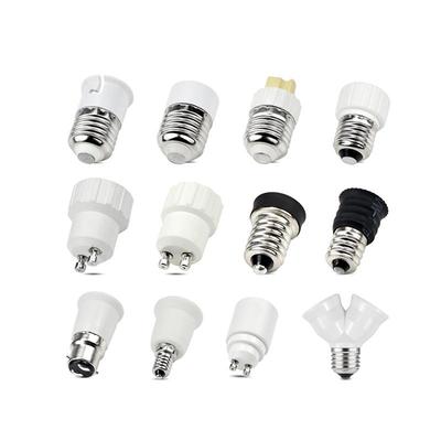 E14 to E27 Socket Adapter converter White Bulb Base for Home Light Fixtures.