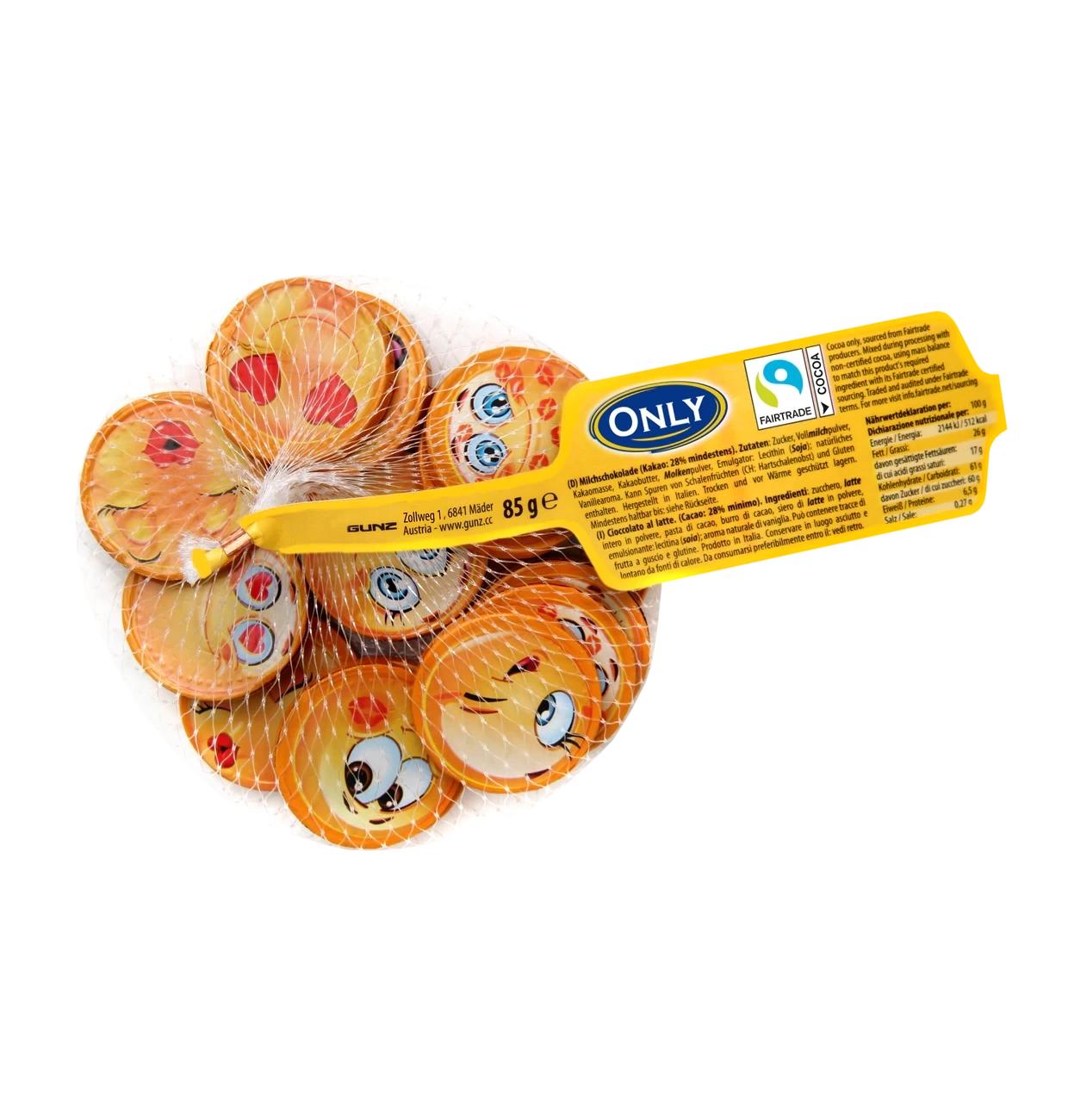 Nur Emoji Vollmilchschokolade 85 g