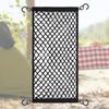 Camping Cart Cargo Net Elastic Camping Cart Storage Bag Foldable Car Cargo Net Pocket Dual Layer for Garden Cart Folding Wagon