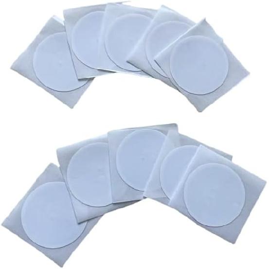 YARONGTECH RFID Sticker tag 13.56mhz Round 25mm Adhesive Back -50pcs