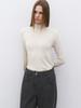 ATELIER NAIN Essential Sheer Turtle Neck Tee(T-7135)