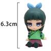 Apothecary Diaries Maomao Jinshi Q Version Mini Figure - Kawaii Anime Sitting Toy Desktop Car Ornament Model Gift