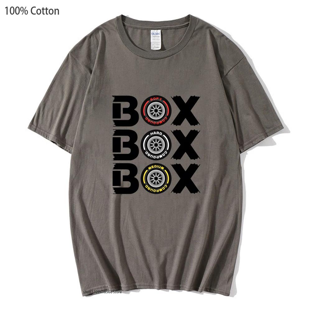 Box Box Box T-Shirts for Women Tyre Compound V2 Tshirt Women's Short Sleeve Top Clothes Funny Games Women Clothing