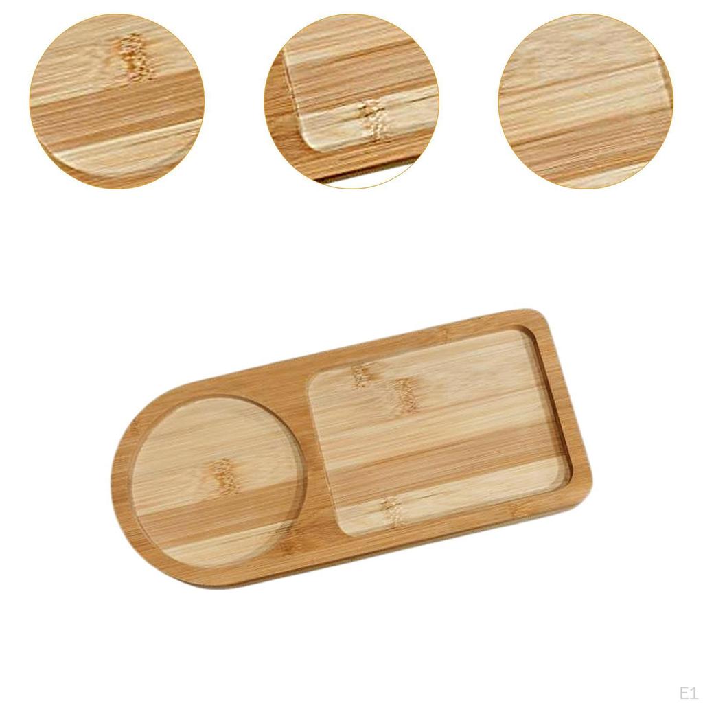 Aufbewahrung Geschirr des Tabletts Holz