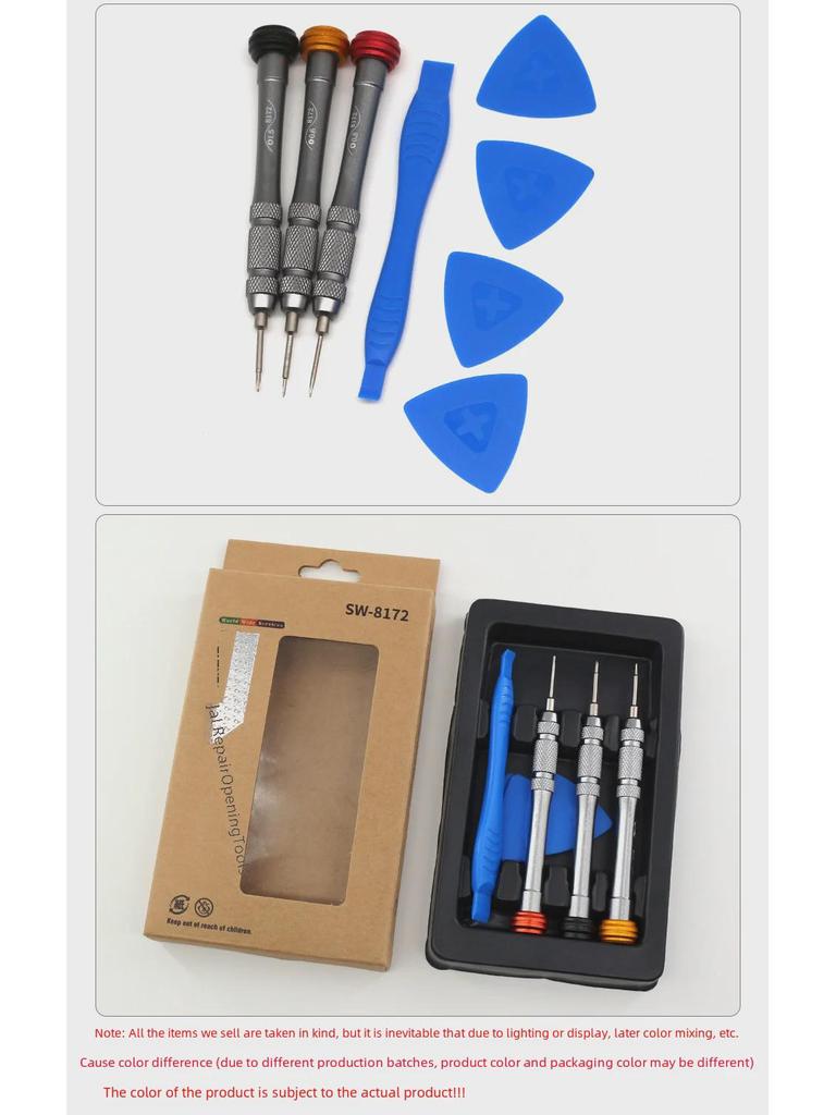 Magnetic Adsorption Steel Cannon Screwdriver Set for Apple & Android Repair
