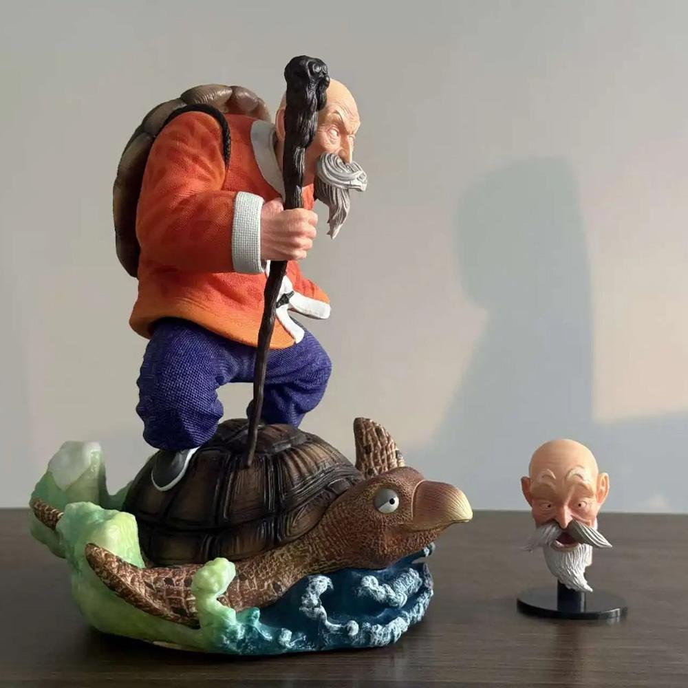 Drogan Boll Master Roshi Figure Kame Sennin Figurine Pvc Action Figures Desktop Ornament Collection Model Toys Gifts