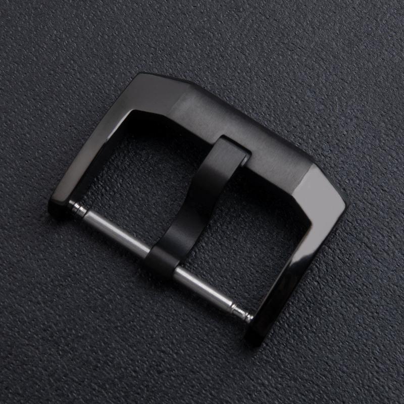 20mm Stainless Steel Pin Buckle Black Silver Quality Watch Clasp Fit For TAG Strap For Heuer watchband Wristband Acessories