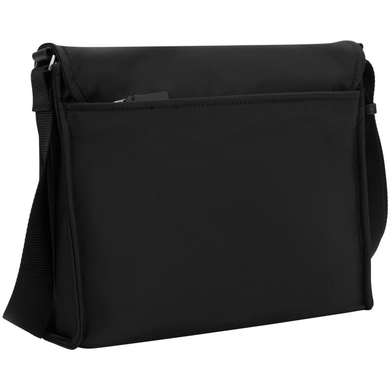 Calvin Klein Daily Commuter Portable Flap Fabric Messenger Bag Men bags Space-Black 4D3146G-UB1