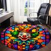 1pc Clown Chair Carpet for Office, Non slip, Soft and Durable Office Rug