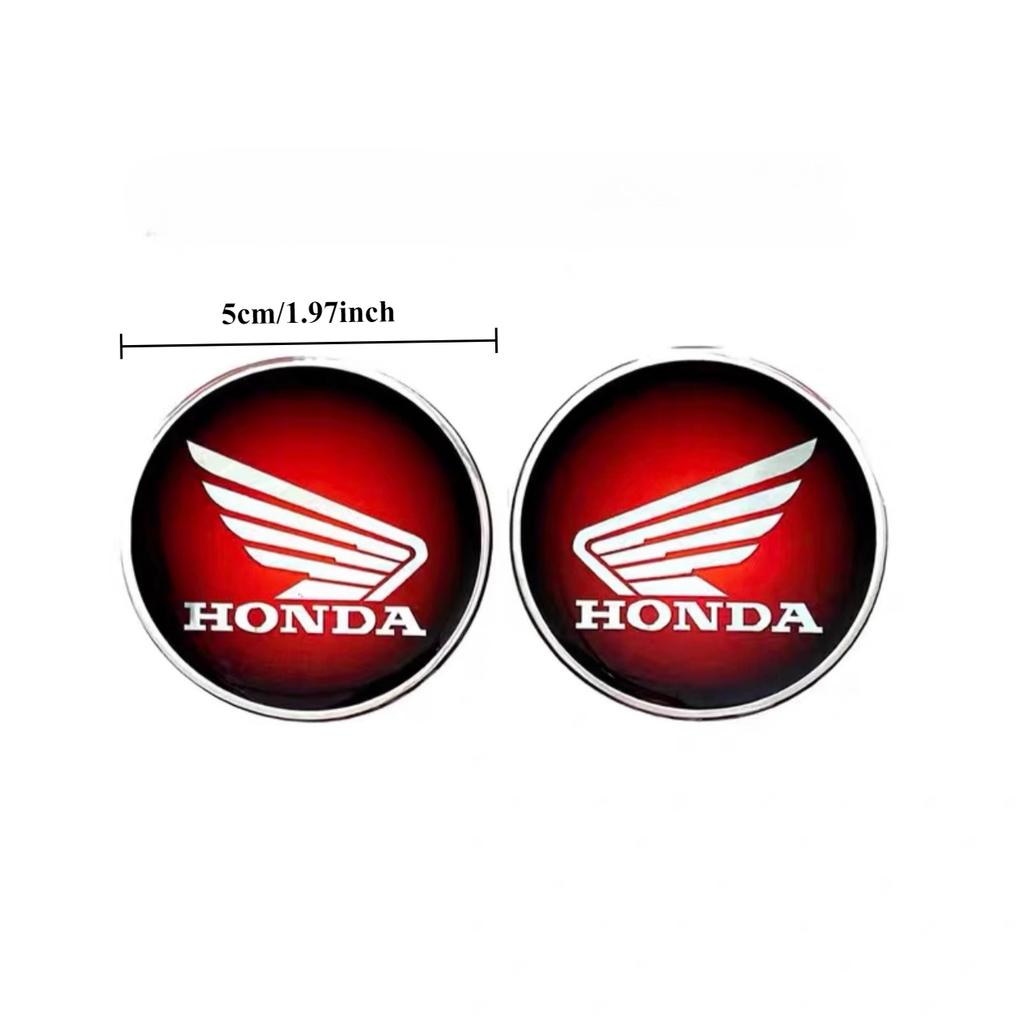 AZD1 Honda Motorcycle Circular Label Sticker, Fuel Tank Sticker, Suitable for Cb400f 650 CB190SS Cbr1000rr Honda Emblem