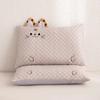 2Pcs Cartoon Pattern Summer Ice Bean Pillowcase Rectangular Pillow Protecter  Dormitory