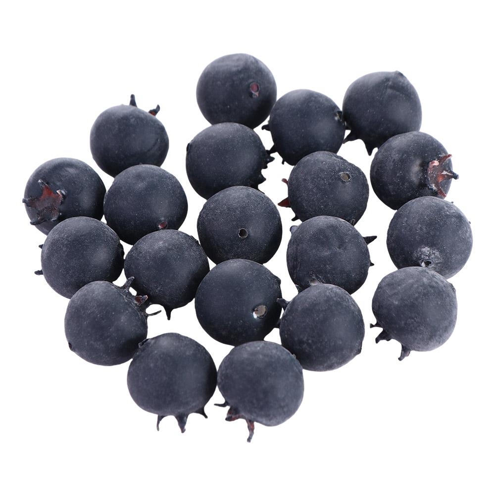 

Crafts Foam Fruit Model Simulation Blueberry Photo Props DIY Artificial Blueberry Simulation Fruit Home Decoration Fake Fruit One Size