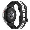 20mm 22mm Silicone Strap for Samsung Galaxy Watch 6/5/4/3/Gear S3/Huawei Watch GT 4 3 Pro Two-color Bracelet for Amazfit GTR/GTS