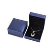Elegant Brushed PU Jewelry Box Rings Necklaces Bracelets Pendants Vintage Style Storage Organizer